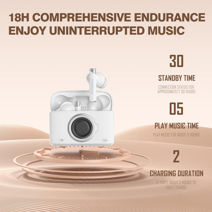 T18 Bluetooth 5.3 Wireless Earphone