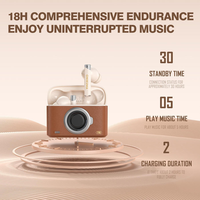 T18 Bluetooth 5.3 Wireless Earphone