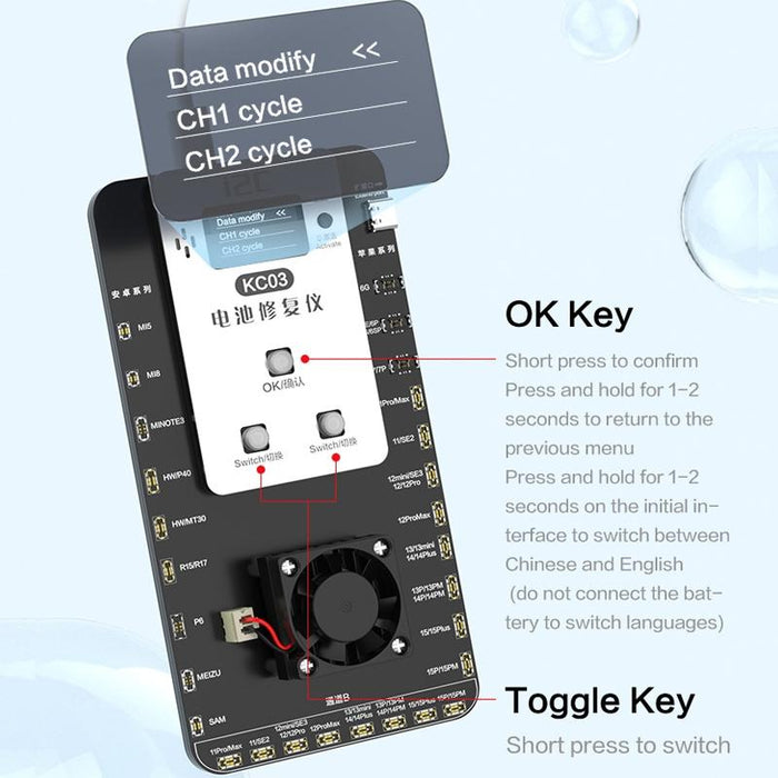 I2c Kc03 Multi Function Battery Activation Detection Repair