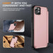 3 In 1 Flip Holder Phone Case For Iphone 15