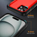 3 In 1 Flip Holder Phone Case For Iphone 15