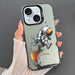 Dual Sided Imd Animal Graffiti Tpu Pc Phone Case For Iphone