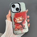 Dual Sided Imd Animal Graffiti Tpu Pc Phone Case For Iphone