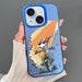 Dual Sided Imd Animal Graffiti Tpu Pc Phone Case For Iphone