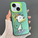 Dual Sided Imd Animal Graffiti Tpu Pc Phone Case For Iphone