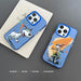 Dual Sided Imd Animal Graffiti Tpu Pc Phone Case For Iphone