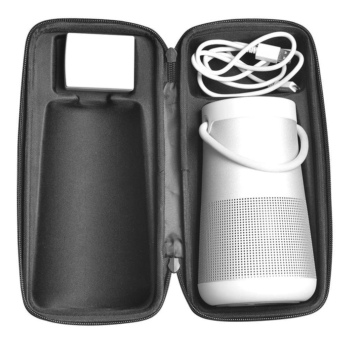 For Bose Soundlink Revolve+ Speaker Portable Eva Storage Bag Protective Case Black