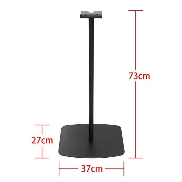 1 Pair / Pack Wireless Bluetooth Speaker Metal Floor Stand