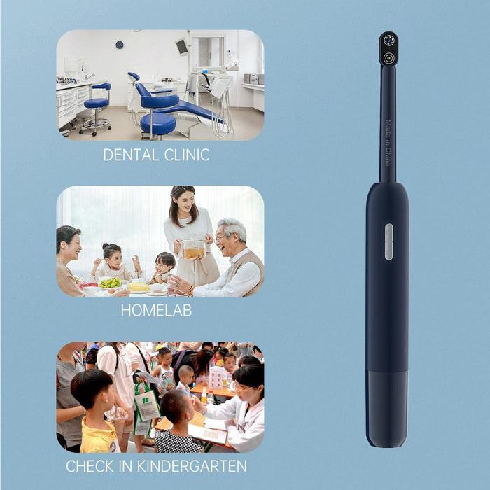 Z70 7 Leds 5.0Mp Wifi Visible Oral Endoscope Dark Blue