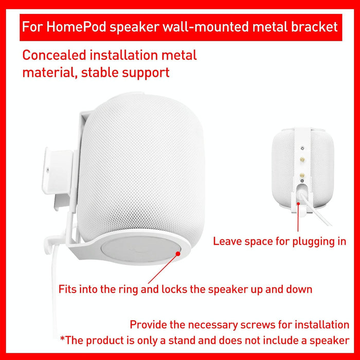 Wireless Bluetooth Speaker Hidden Wall Mounting Bracket