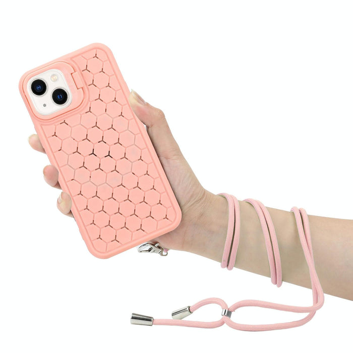 Honeycomb Radiating Lens Holder Magsafe Phone Case