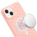 Honeycomb Radiating Lens Holder Magsafe Phone Case