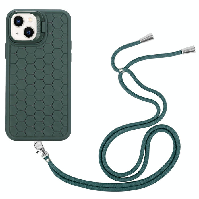 Honeycomb Radiating Lens Holder Magsafe Phone Case