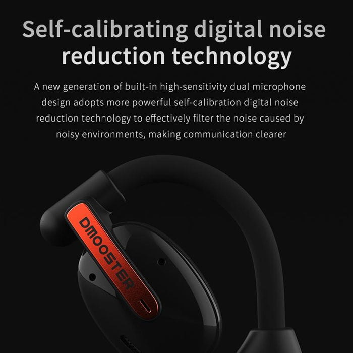 Ear-Mounted Enc Bluetooth Earphones