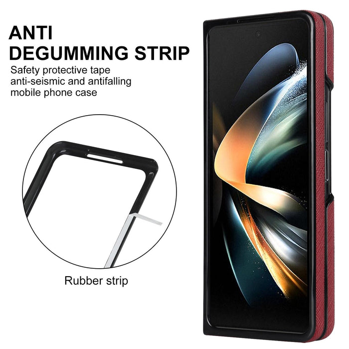 Cross Pattern Foldable Phone Case