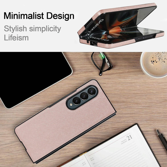 Cross Pattern Foldable Phone Case