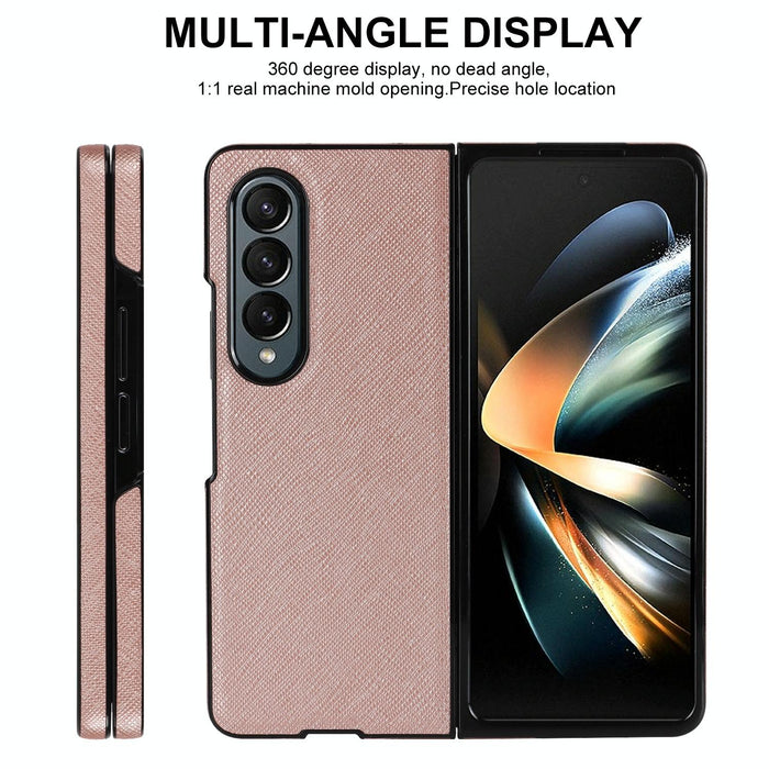 Cross Pattern Foldable Phone Case