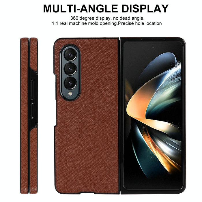 Cross Pattern Foldable Phone Case