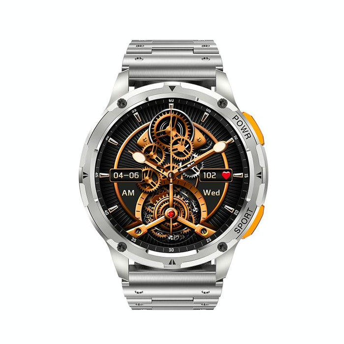 1.43 Inch Amoled Round Screen Steel Strap Smart Watch