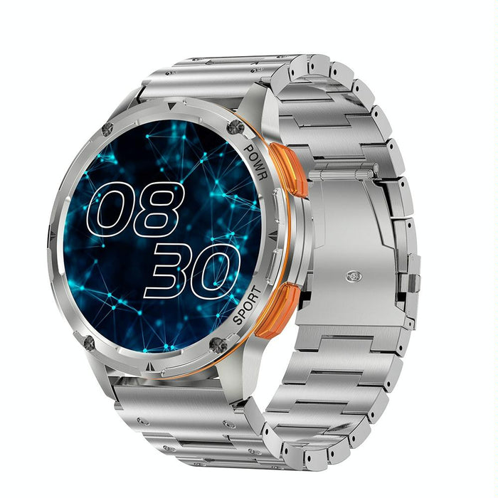1.43 Inch Amoled Round Screen Steel Strap Smart Watch