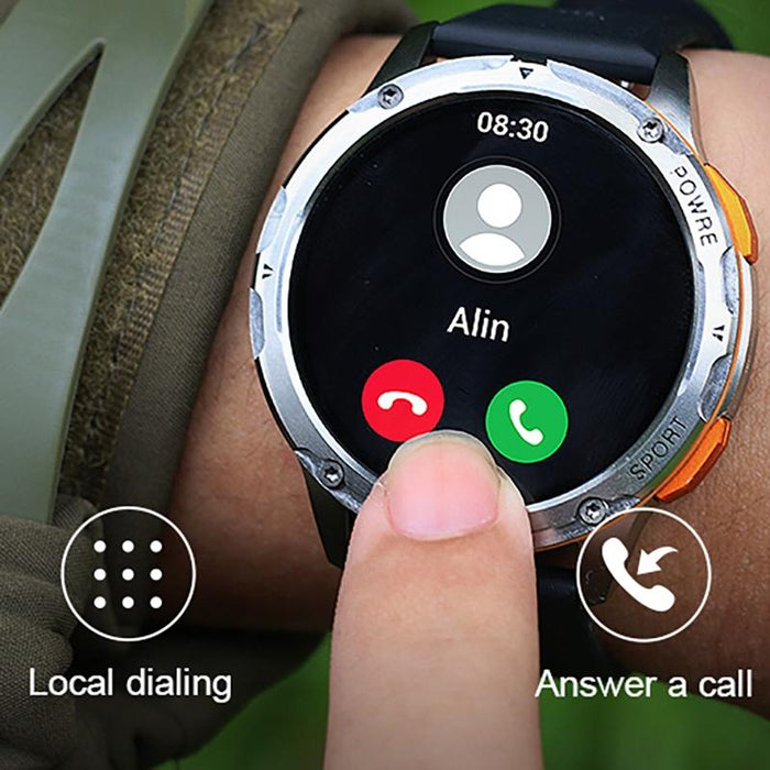 1.43 Inch Amoled Round Screen Steel Strap Smart Watch