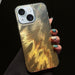 Foxtail Bronzing Laser Gradient Phone Case For Iphone 15