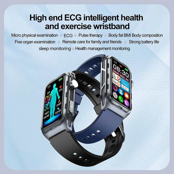 Ip68 Waterproof Smart Watch Ecg Health Monitoring