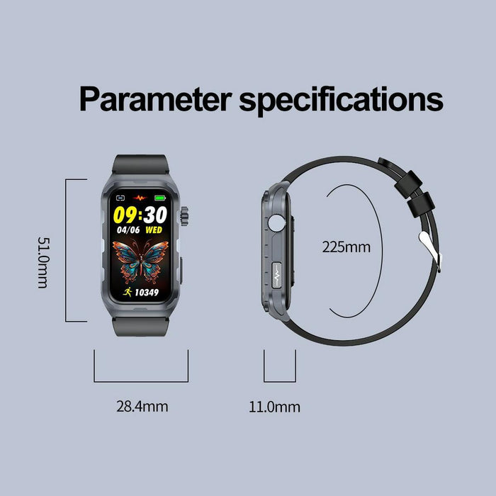 Ip68 Waterproof Smart Watch Ecg Health Monitoring