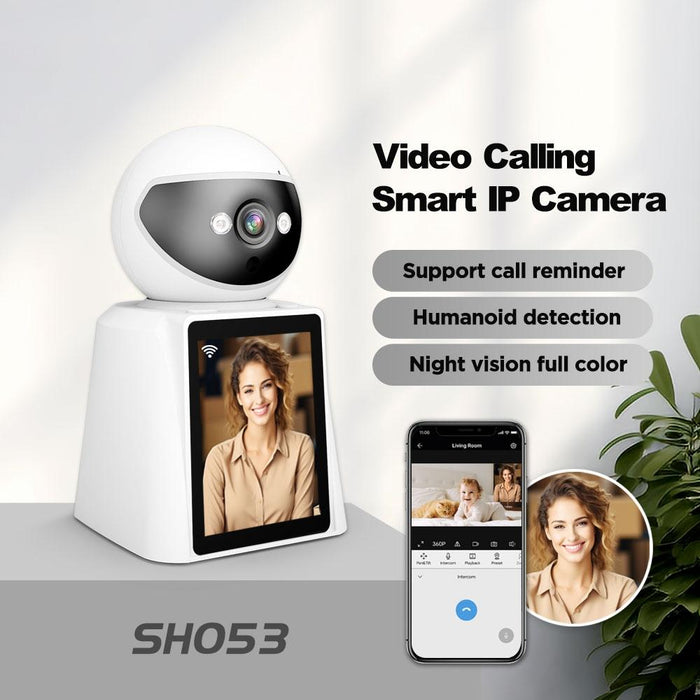 2Mp 2.8 Inch Ips Screen Smart Ip Camera Baby Monitor