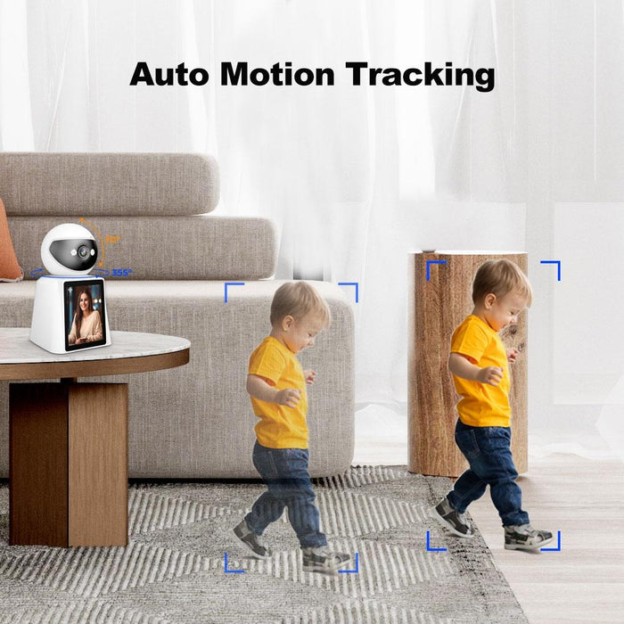 2Mp 2.8 Inch Ips Screen Smart Ip Camera Baby Monitor