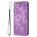 Retro Elephant Embossed Leather Phone Case For Iphone 15