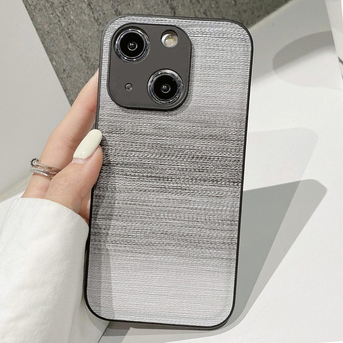 Pu Coated Pc Hybrid Tpu Phone Case For Iphone 15