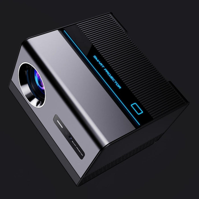 H50 Android 12 2Gb + 16Gb 1080P 500 Ansi Lumens 2.4G & 5G Dual Wifi Modes Wireless Projector Black