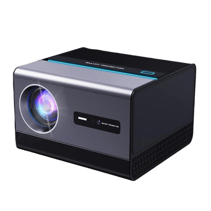 H50 Android 12 2Gb + 16Gb 1080P 500 Ansi Lumens 2.4G & 5G Dual Wifi Modes Wireless Projector Black