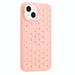 Honeycomb Radiating Lens Holder Tpu Phone Case For Iphone 15