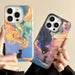 Laser Cat Pc Shockproof Phone Case For Iphone 15