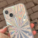 Iphone 15 Fireworks Butterfly Pattern Double Layer Acrylic