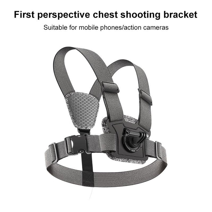 Adjustable Chest Strap with Mount and Screw