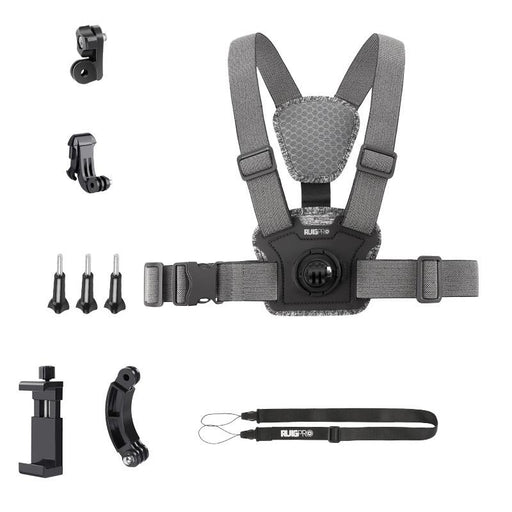 Adjustable Body Mount Belt Chest Strap With And Screw