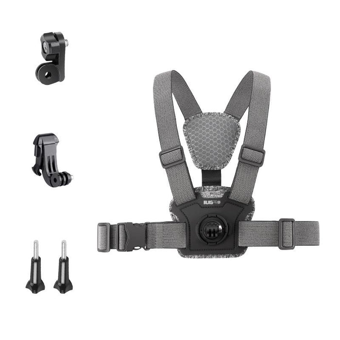 Adjustable Chest Strap with Mount and Screw