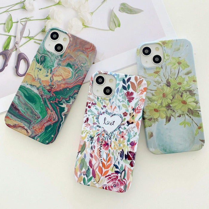 Varnishing Water Stick Pc Phone Case For Iphone 15