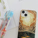 Varnishing Water Stick Pc Phone Case For Iphone 15