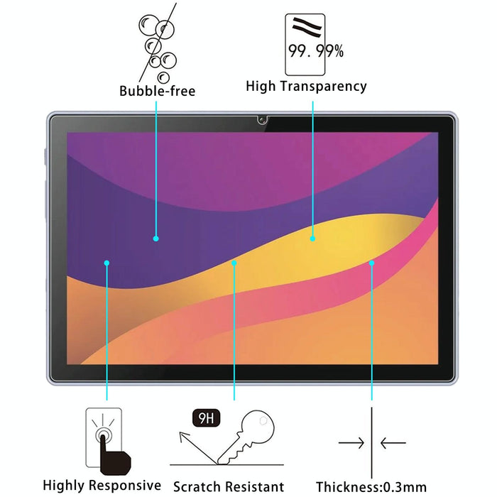 For Digma Optima 1440E 4G 10.1 9H 0.3Mm Explosion-Proof Tempered Glass Film