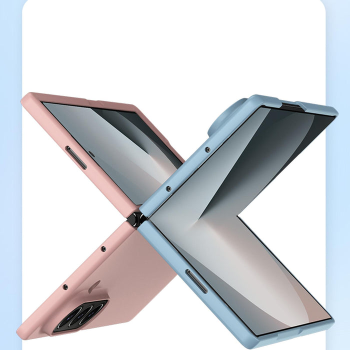 For Samsung Galaxy Z Fold7 5G Skin Feel Pc Full Coverage Shockproof Phone Case