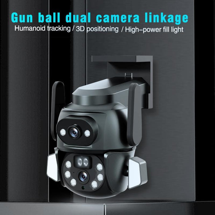 4Mp Binocular Zoom Dual Light Source Outdoor Ip67 Waterproof Wifi Camera