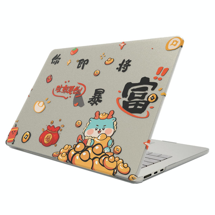 Uv Printed Pattern Laptop Frosted Protective Case