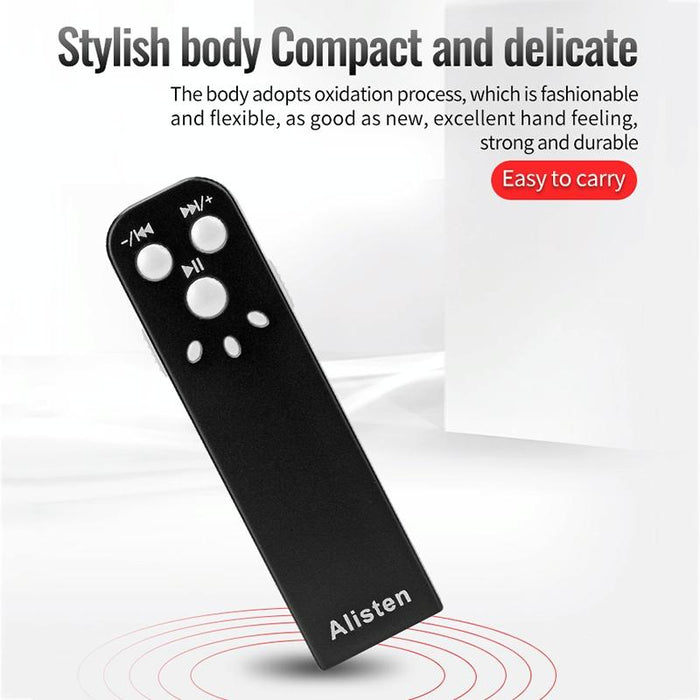 J1 Mini Smart Hd Noise Cancelling Voice Recorder Memory 16Gb Black