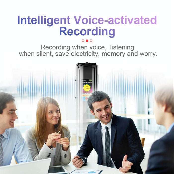 Q33 Hd Colour Screen Stick Shape Portable Voice Recording Pen Memory 16Gb Black