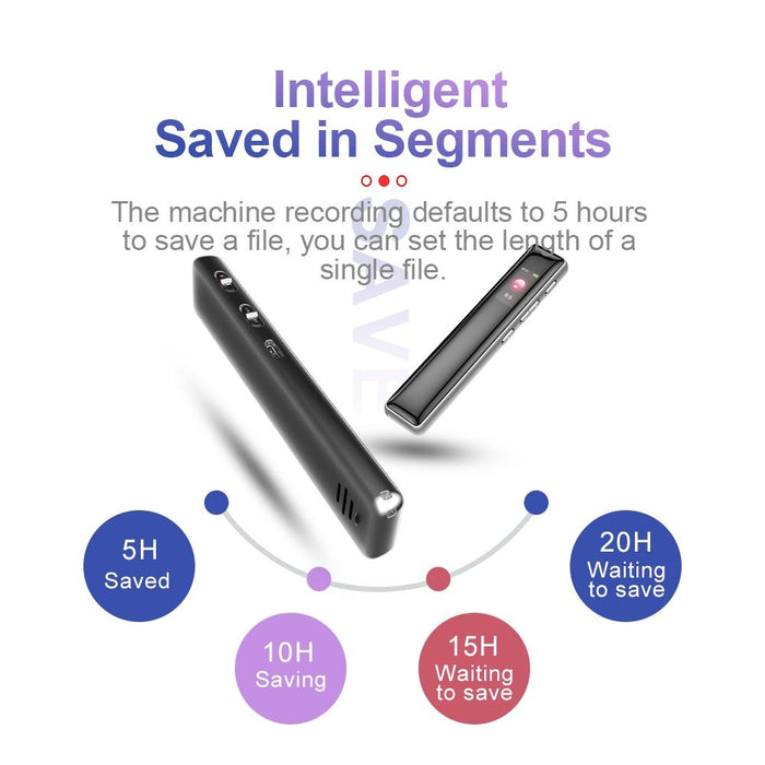 Q33 Hd Colour Screen Stick Shape Portable Voice Recording Pen Memory 16Gb Black
