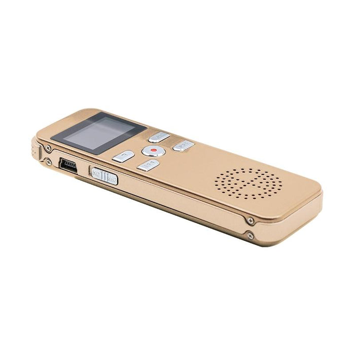Mini Portable Voice Recorder With Oled Screen Memory 16Gb